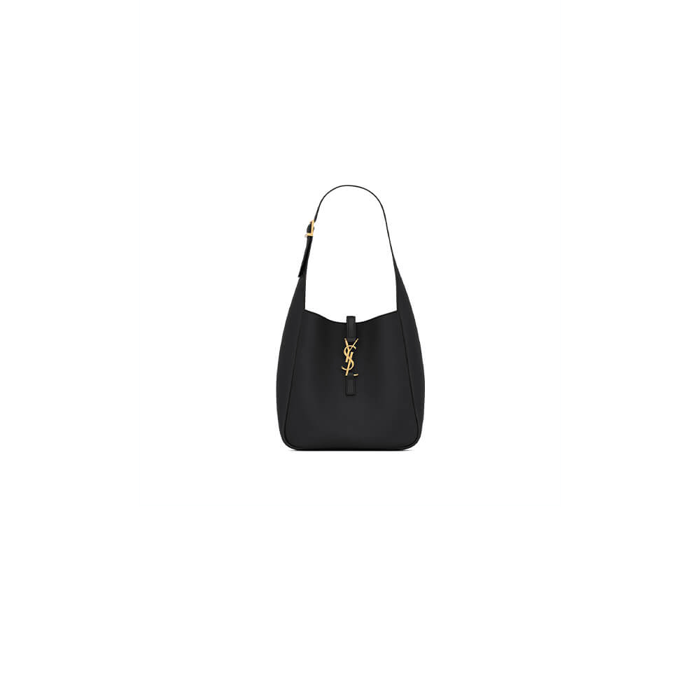 Small LE 5 À 7 bag in soft grained leather