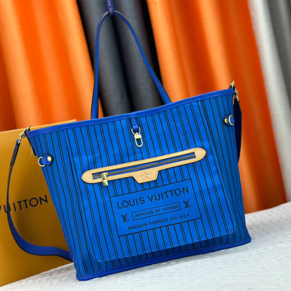 LV NEVERFULL BANDOULIÈRE INSIDE OUT Medium Handbag