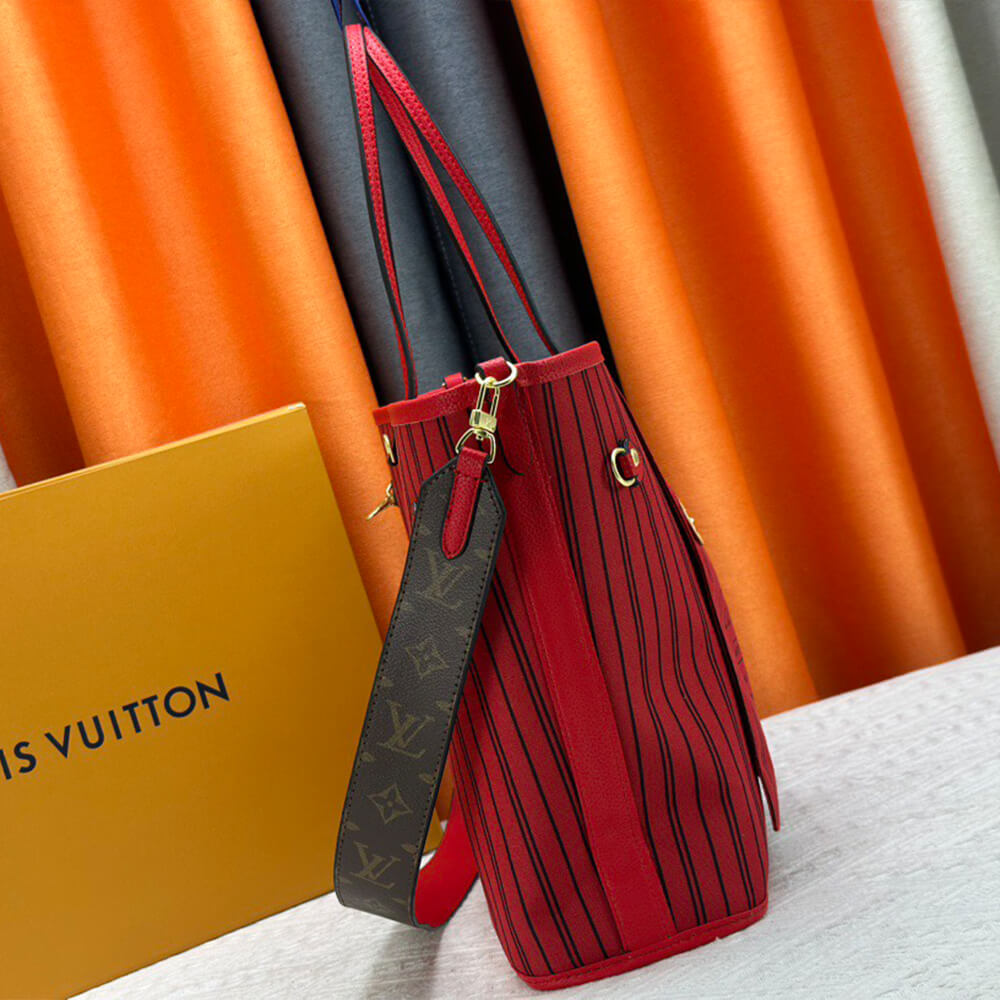LV NEVERFULL BANDOULIÈRE INSIDE OUT Medium Handbag