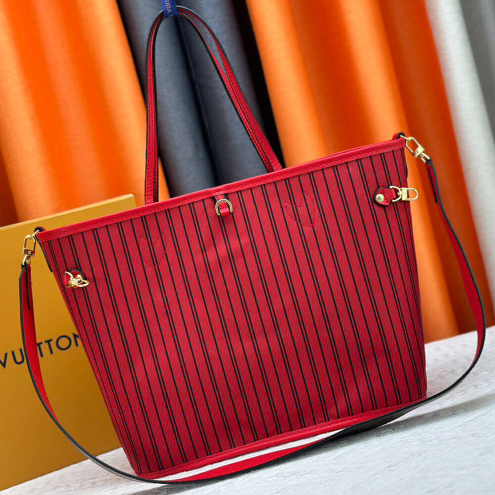 LV NEVERFULL BANDOULIÈRE INSIDE OUT Medium Handbag