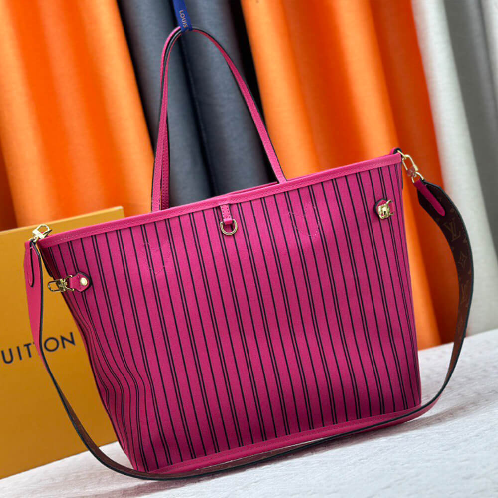 LV NEVERFULL BANDOULIÈRE INSIDE OUT Medium Handbag