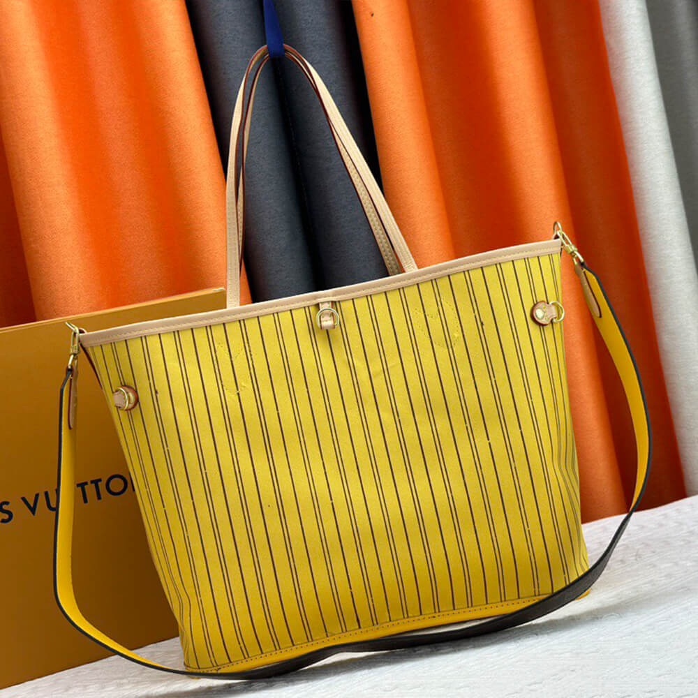 LV NEVERFULL BANDOULIÈRE INSIDE OUT Medium Handbag
