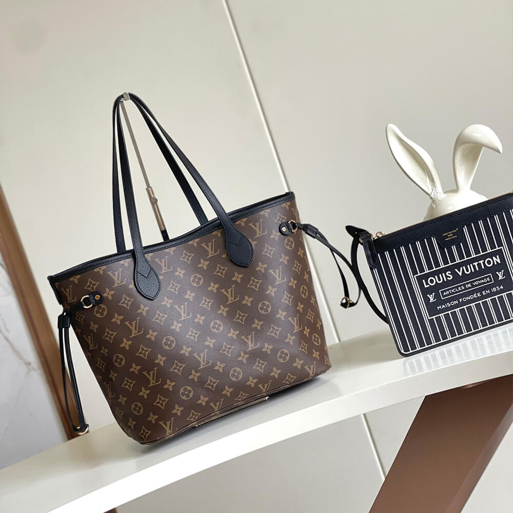 LV NEVERFULL INSIDE OUT Medium Bag
