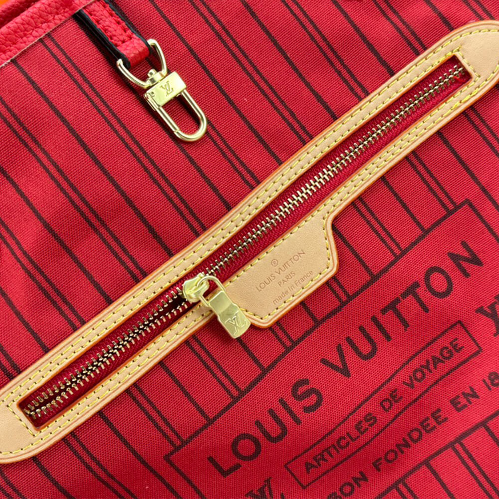 LV NEVERFULL BANDOULIÈRE INSIDE OUT Medium Handbag