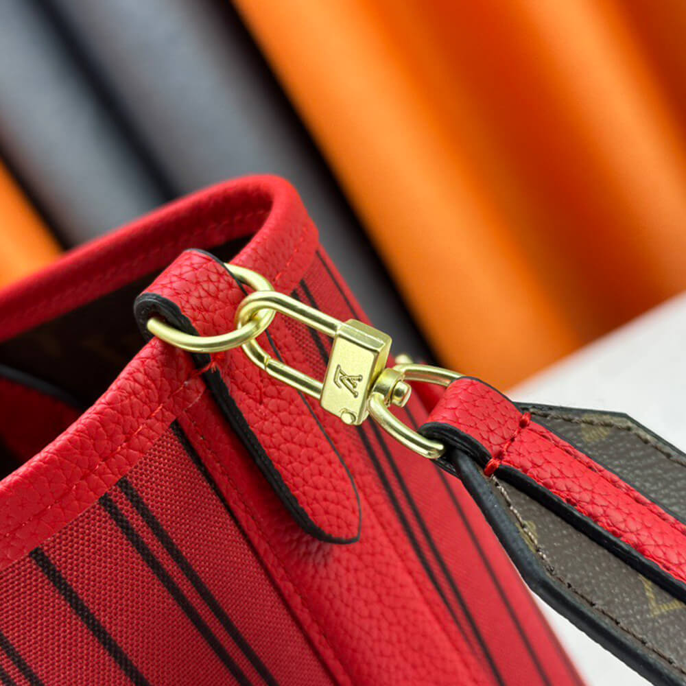 LV NEVERFULL BANDOULIÈRE INSIDE OUT Medium Handbag