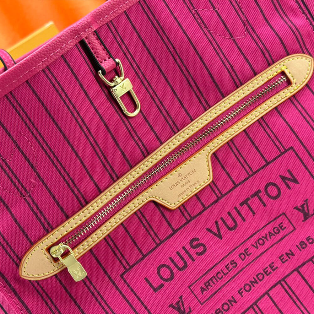 LV NEVERFULL BANDOULIÈRE INSIDE OUT Medium Handbag
