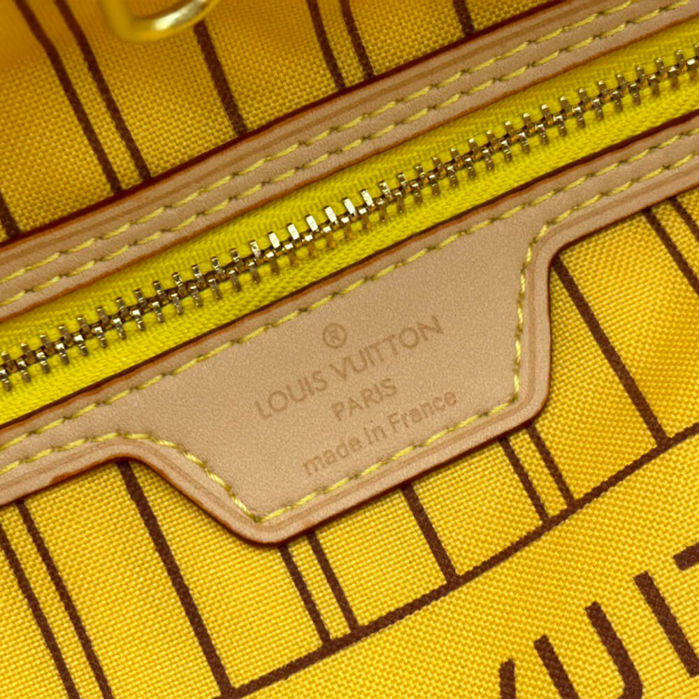 LV NEVERFULL BANDOULIÈRE INSIDE OUT Medium Handbag