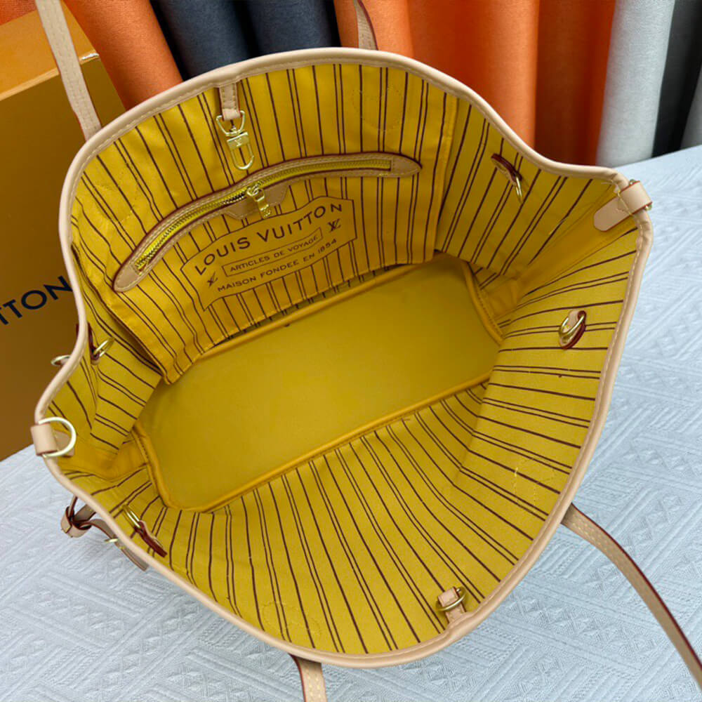 LV NEVERFULL BANDOULIÈRE INSIDE OUT Medium Handbag