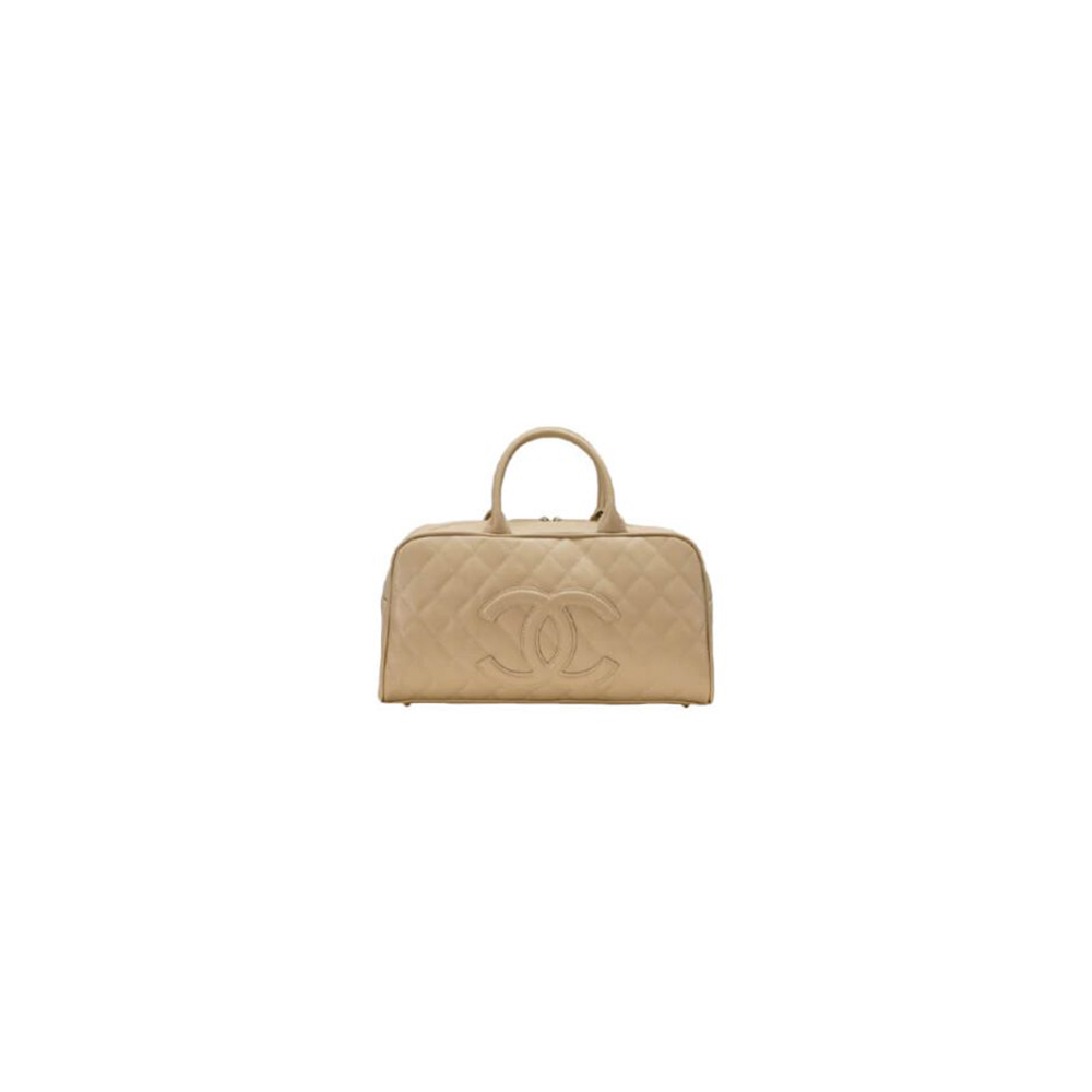 CHANEL Large Vintage Boston Bag