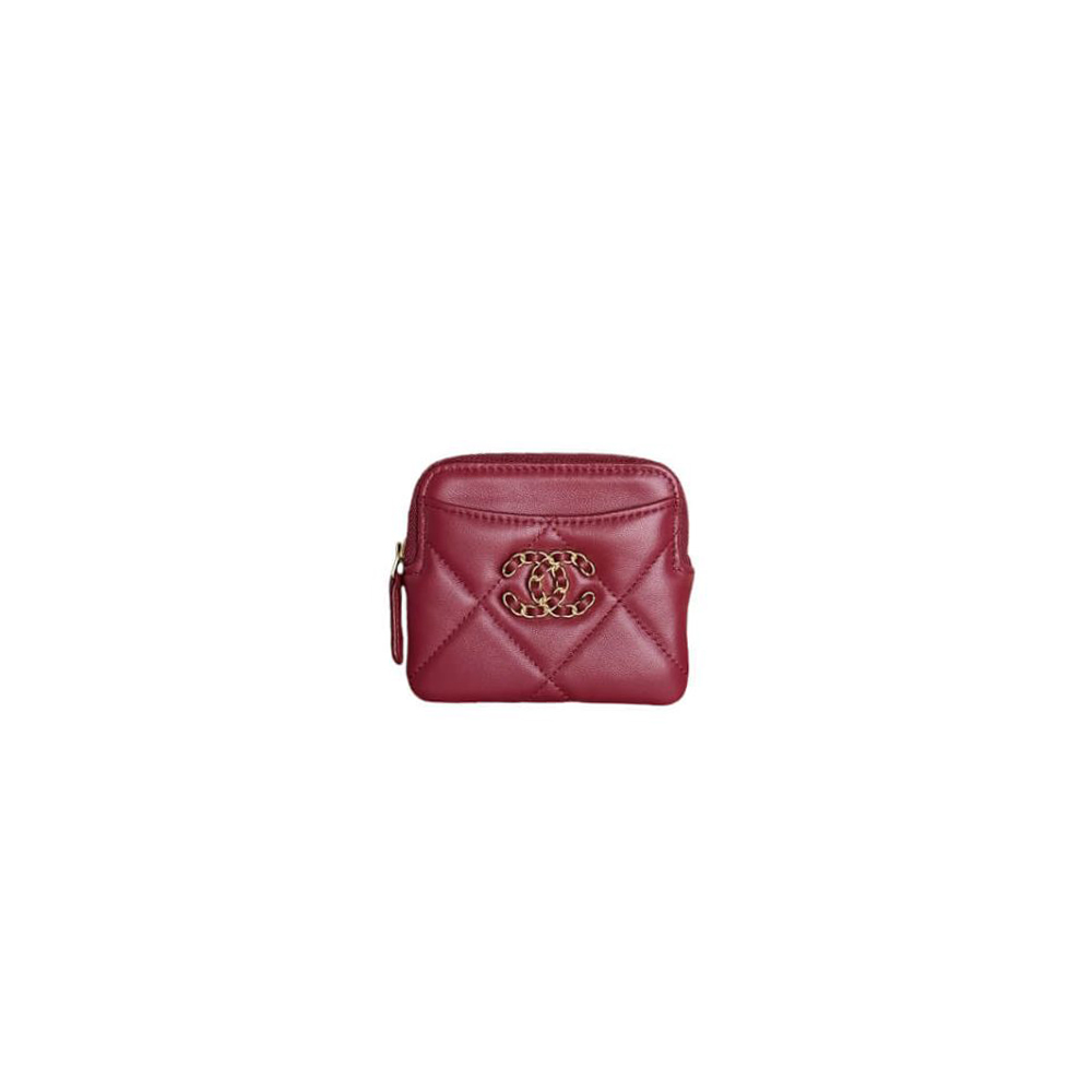 CHANEL 19 Zipped Coin Purse