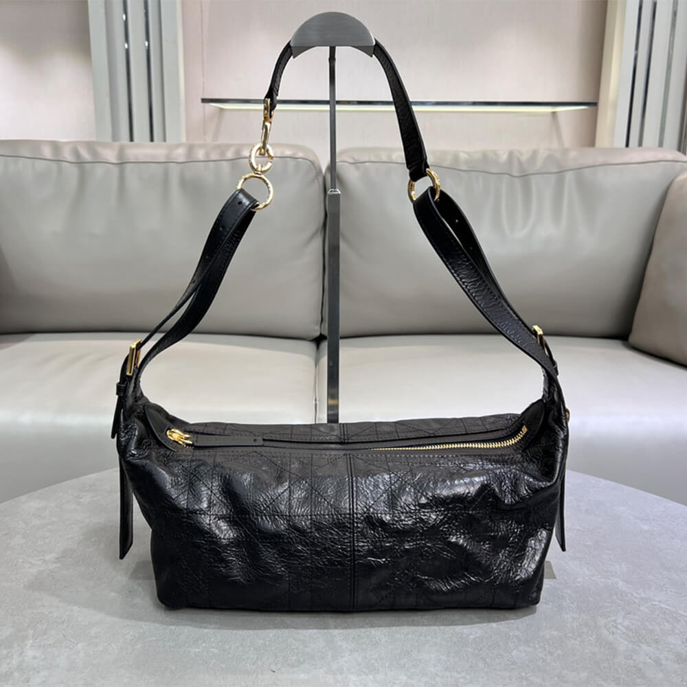 Dior Medium D-Journey Bag in Vintage Smooth Calfskin(high-end grade)
