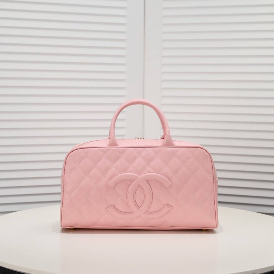 CHANEL Large Vintage Boston Bag