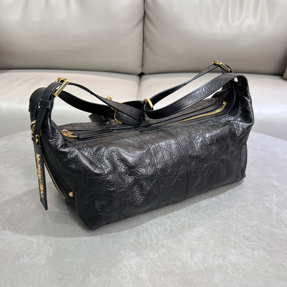 Dior Medium D-Journey Bag in Vintage Smooth Calfskin(high-end grade)