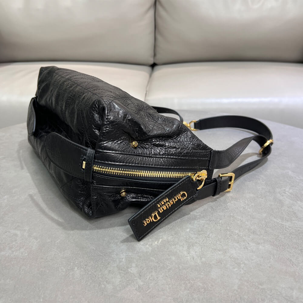 Dior Medium D-Journey Bag in Vintage Smooth Calfskin(high-end grade)