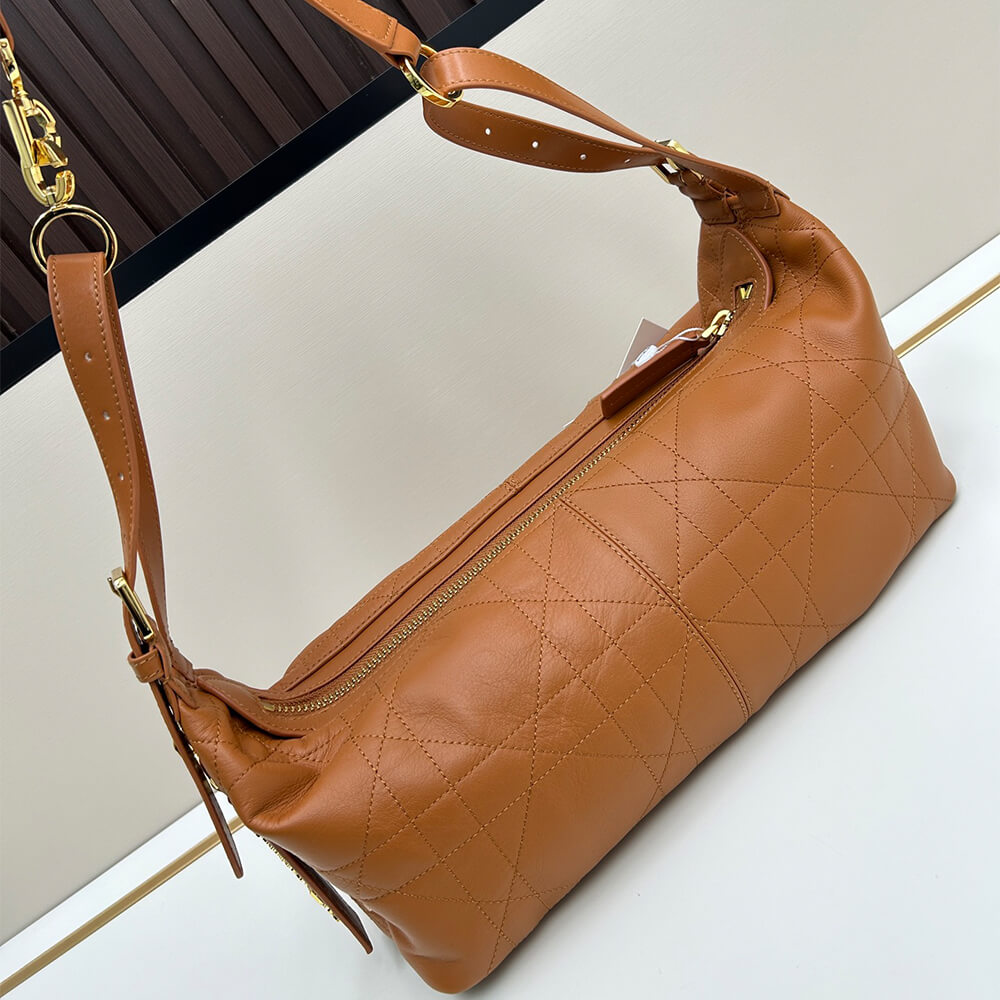 Dior Medium D-Journey Bag in Vintage Smooth Calfskin(high-end grade)