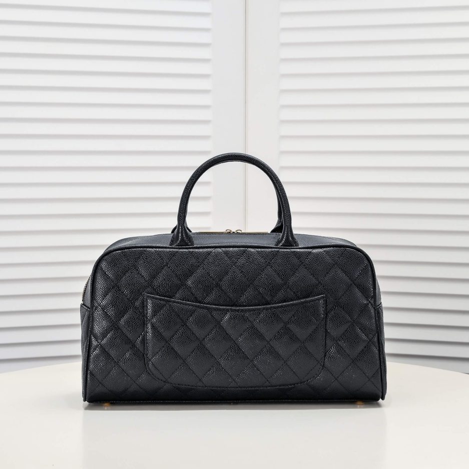 CHANEL Large Vintage Boston Bag