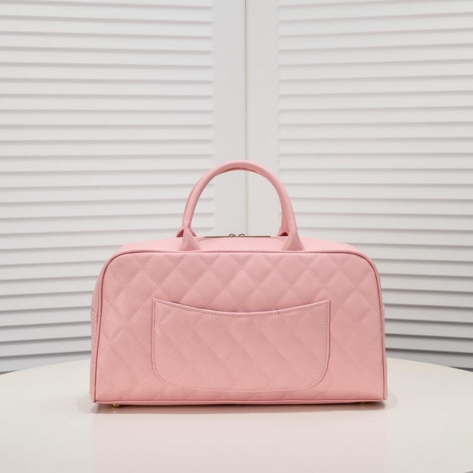 CHANEL Large Vintage Boston Bag