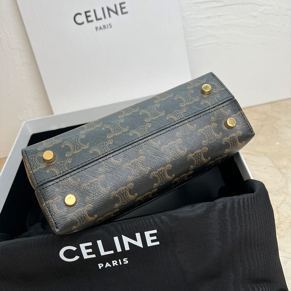 CELINE TEEN NINO BAG IN TRIOMPHE CANVAS