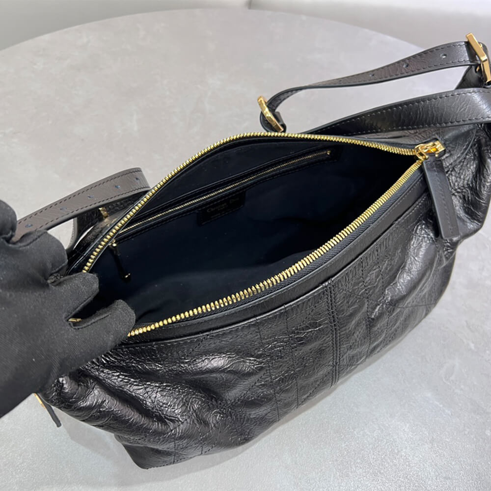 Dior Medium D-Journey Bag in Vintage Smooth Calfskin(high-end grade)