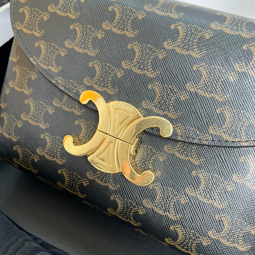 CELINE TEEN NINO BAG IN TRIOMPHE CANVAS