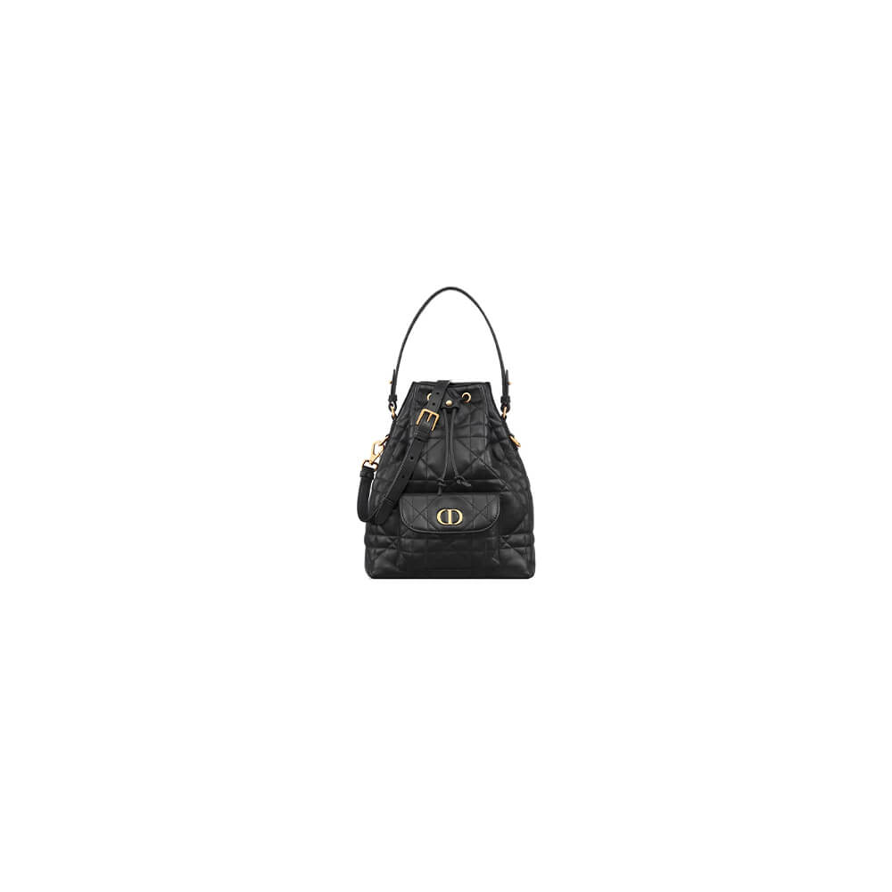 DIOR Small Dior Caro Bucket Bag