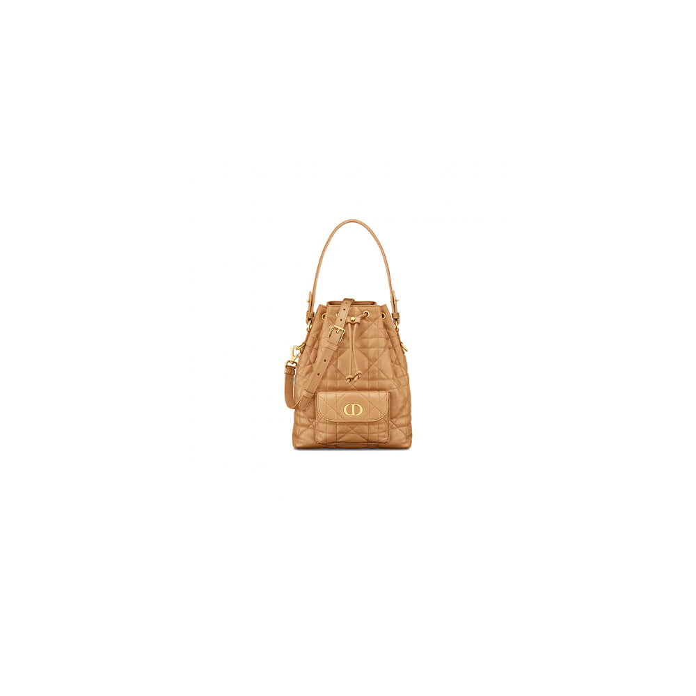 DIOR Small Dior Caro Bucket Bag