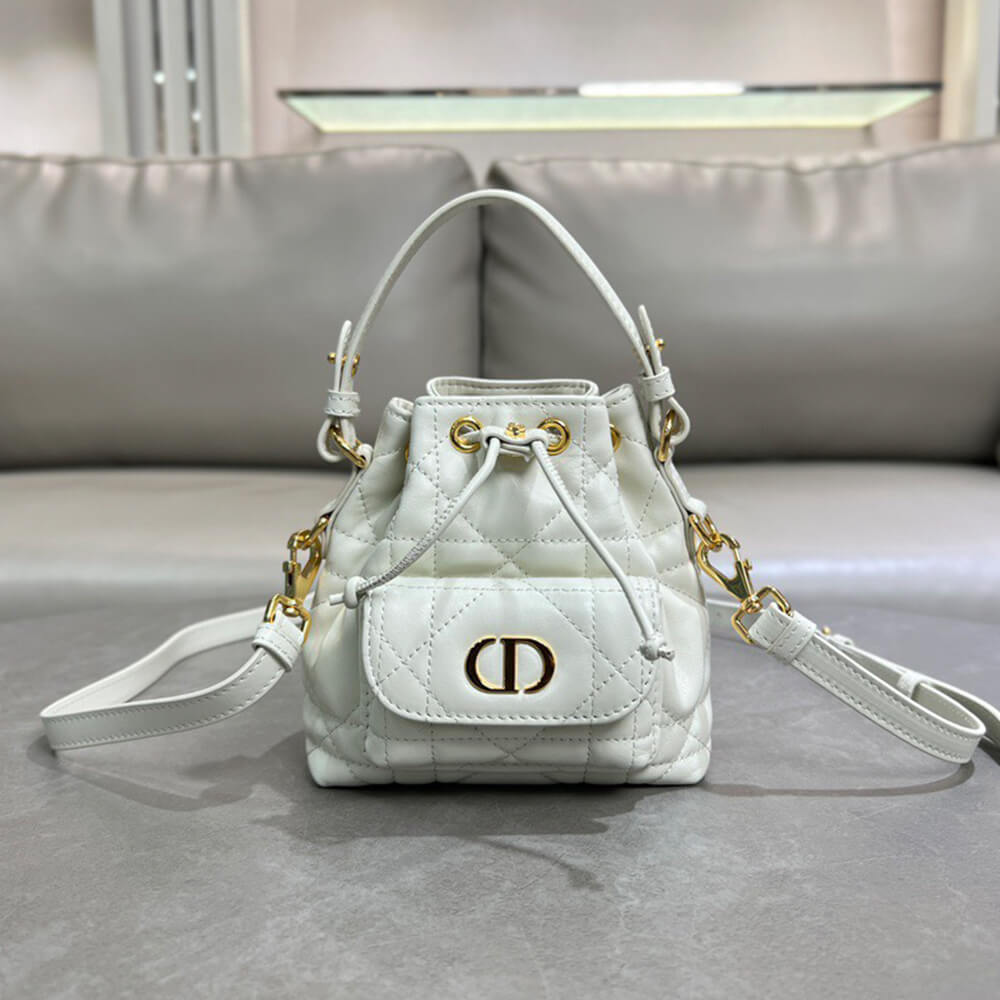 DIOR Micro Dior Caro Bucket Bag