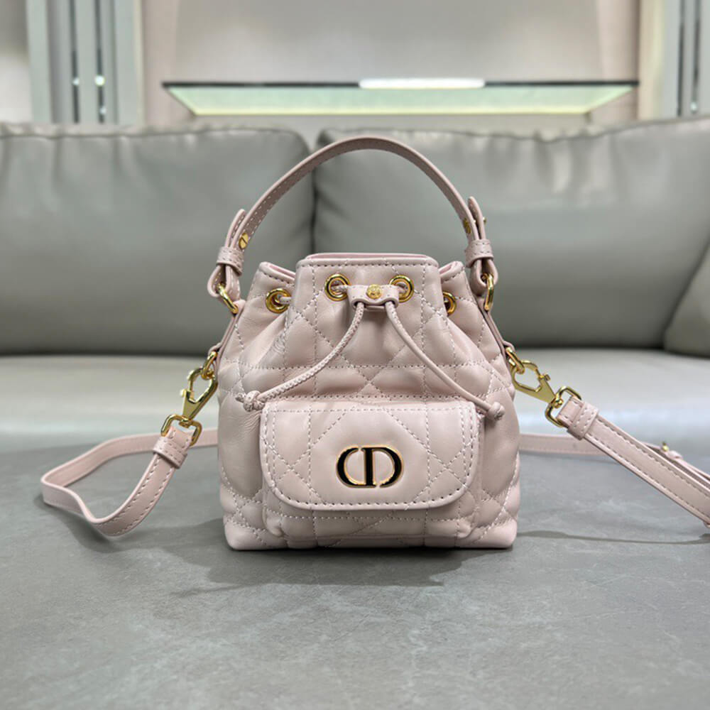DIOR Micro Dior Caro Bucket Bag