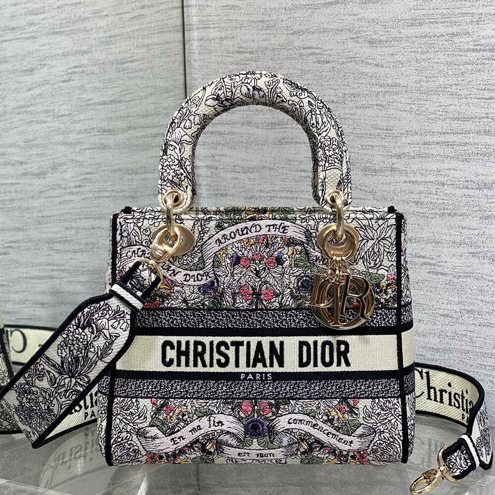 DIOR Medium Lady D-Lite Bag