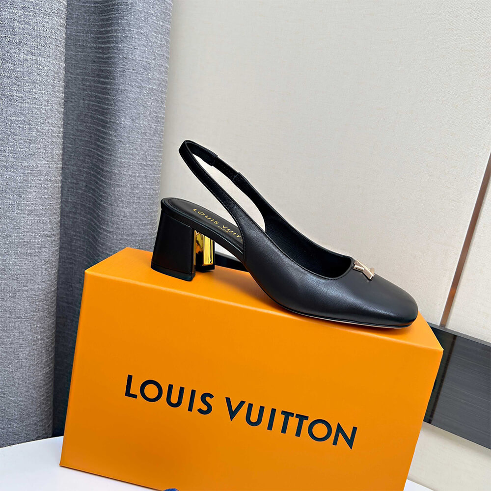 LV SWING slingback high heels