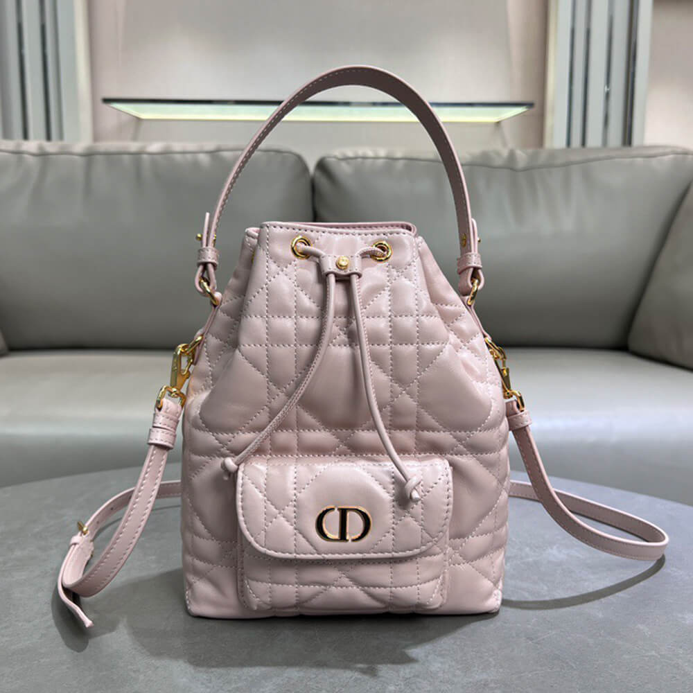 DIOR Small Dior Caro Bucket Bag