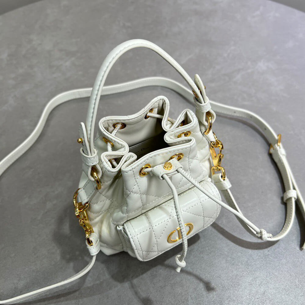 DIOR Micro Dior Caro Bucket Bag