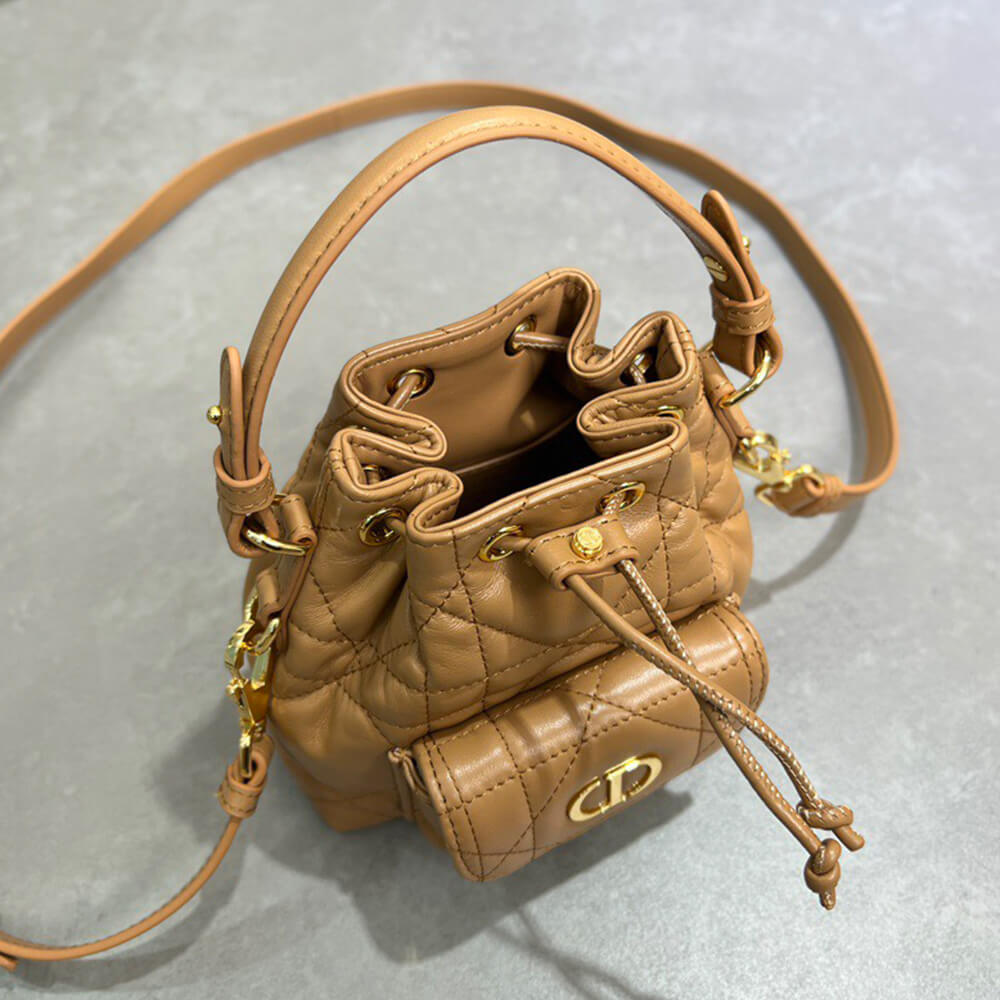 DIOR Micro Dior Caro Bucket Bag