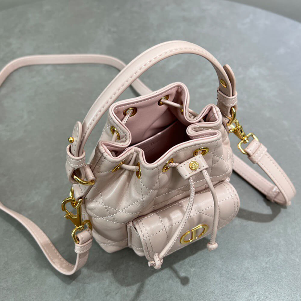 DIOR Micro Dior Caro Bucket Bag
