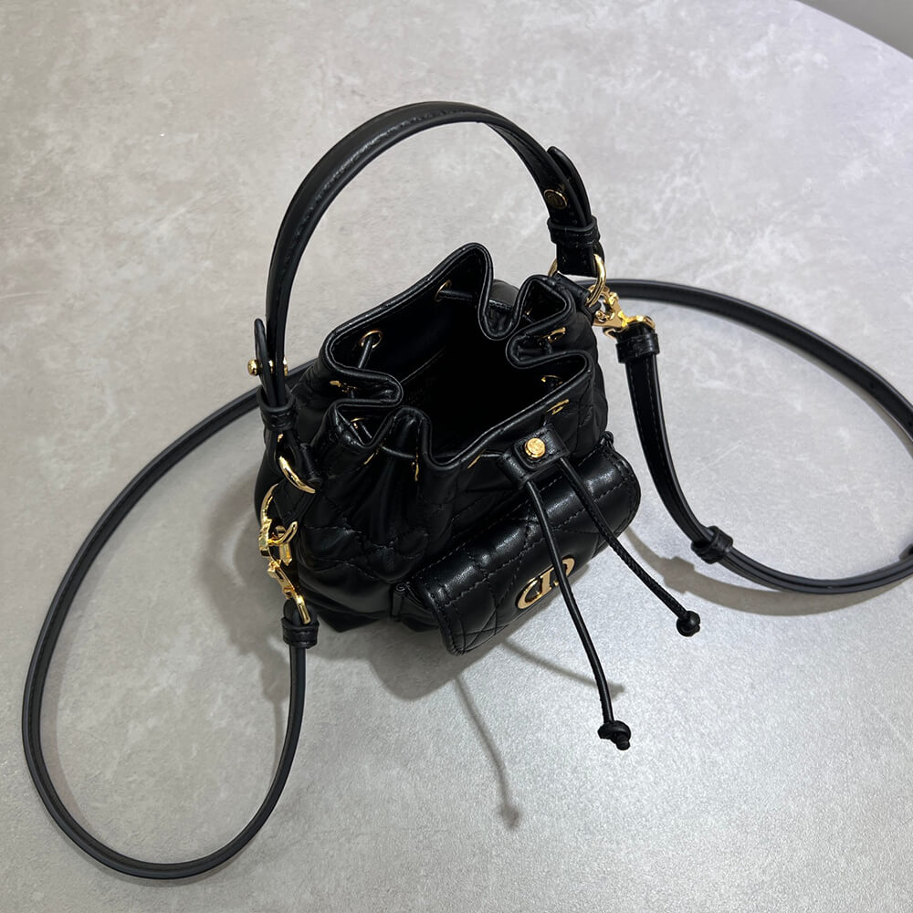DIOR Micro Dior Caro Bucket Bag
