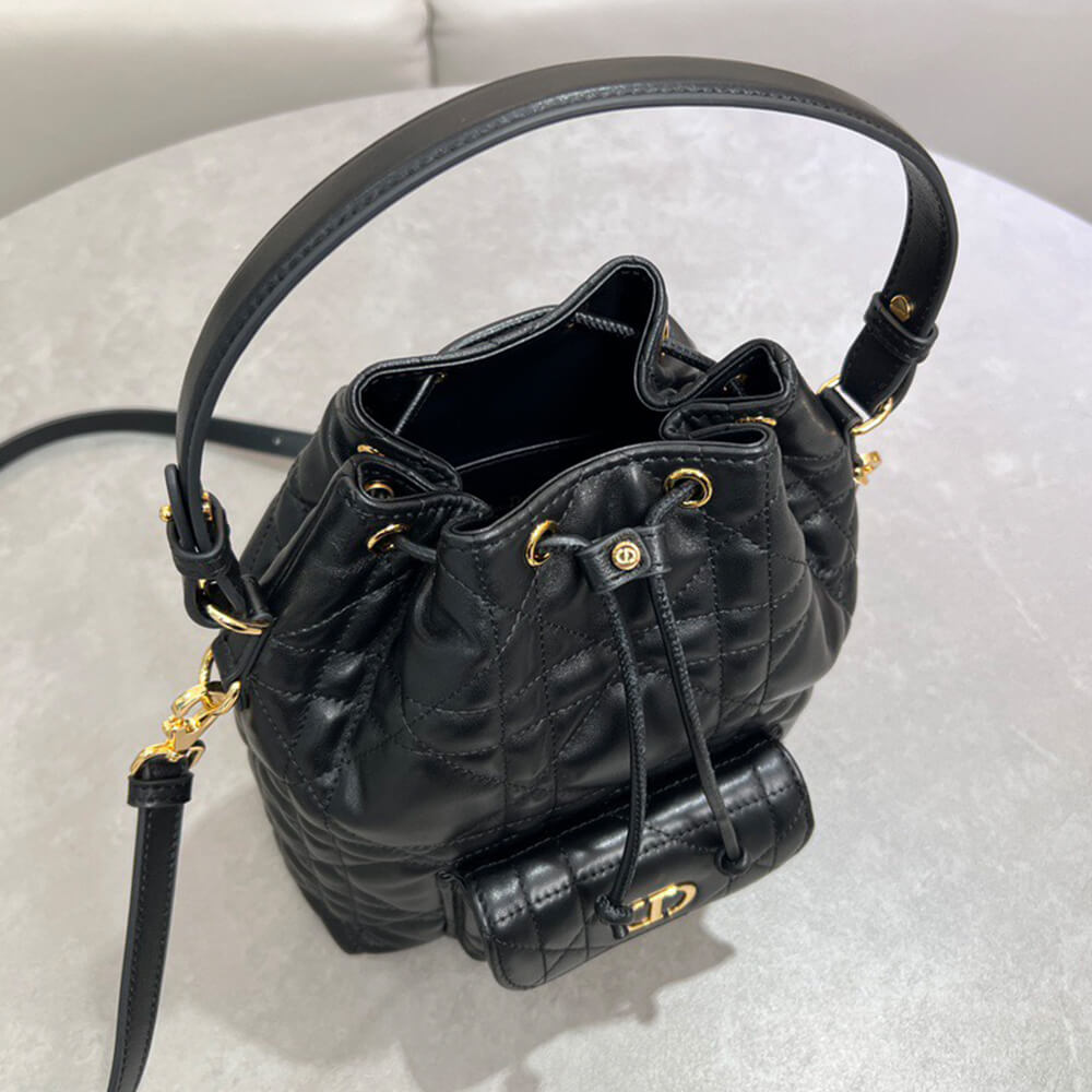 DIOR Small Dior Caro Bucket Bag