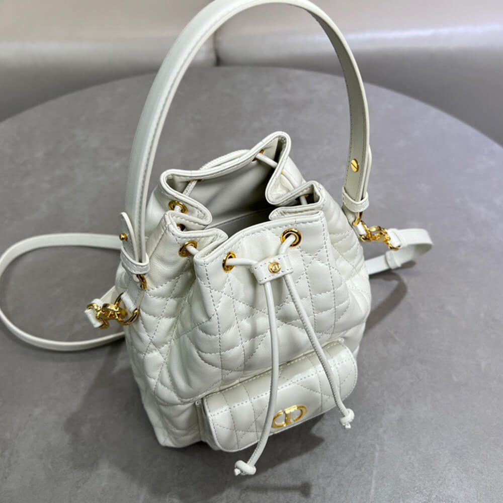 DIOR Small Dior Caro Bucket Bag