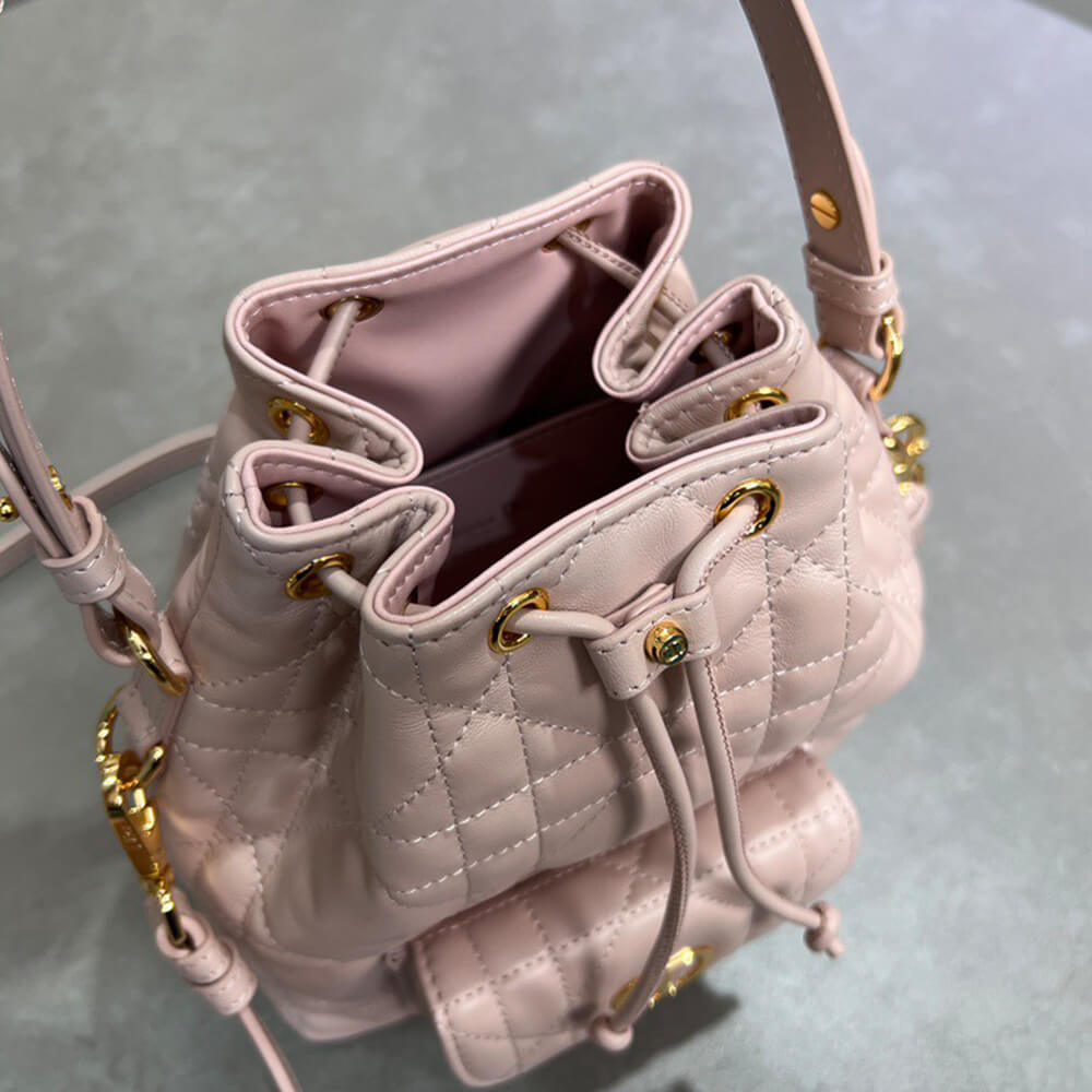 DIOR Small Dior Caro Bucket Bag
