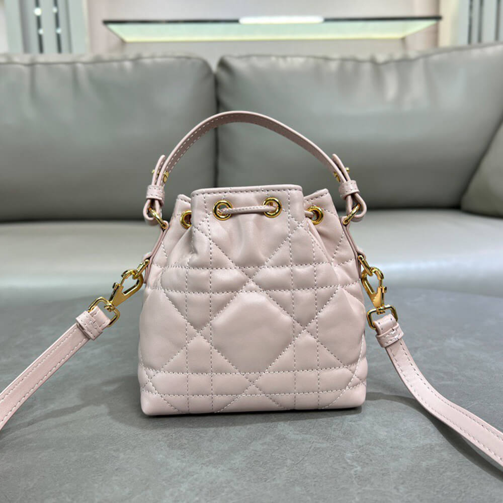 DIOR Micro Dior Caro Bucket Bag