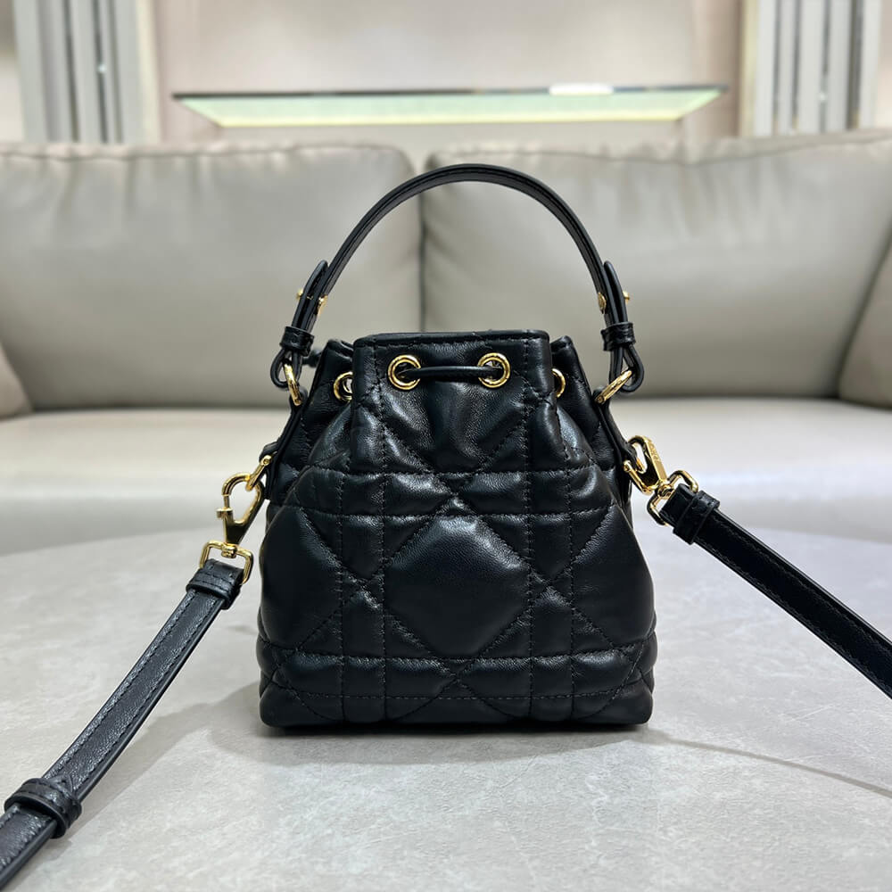 DIOR Micro Dior Caro Bucket Bag