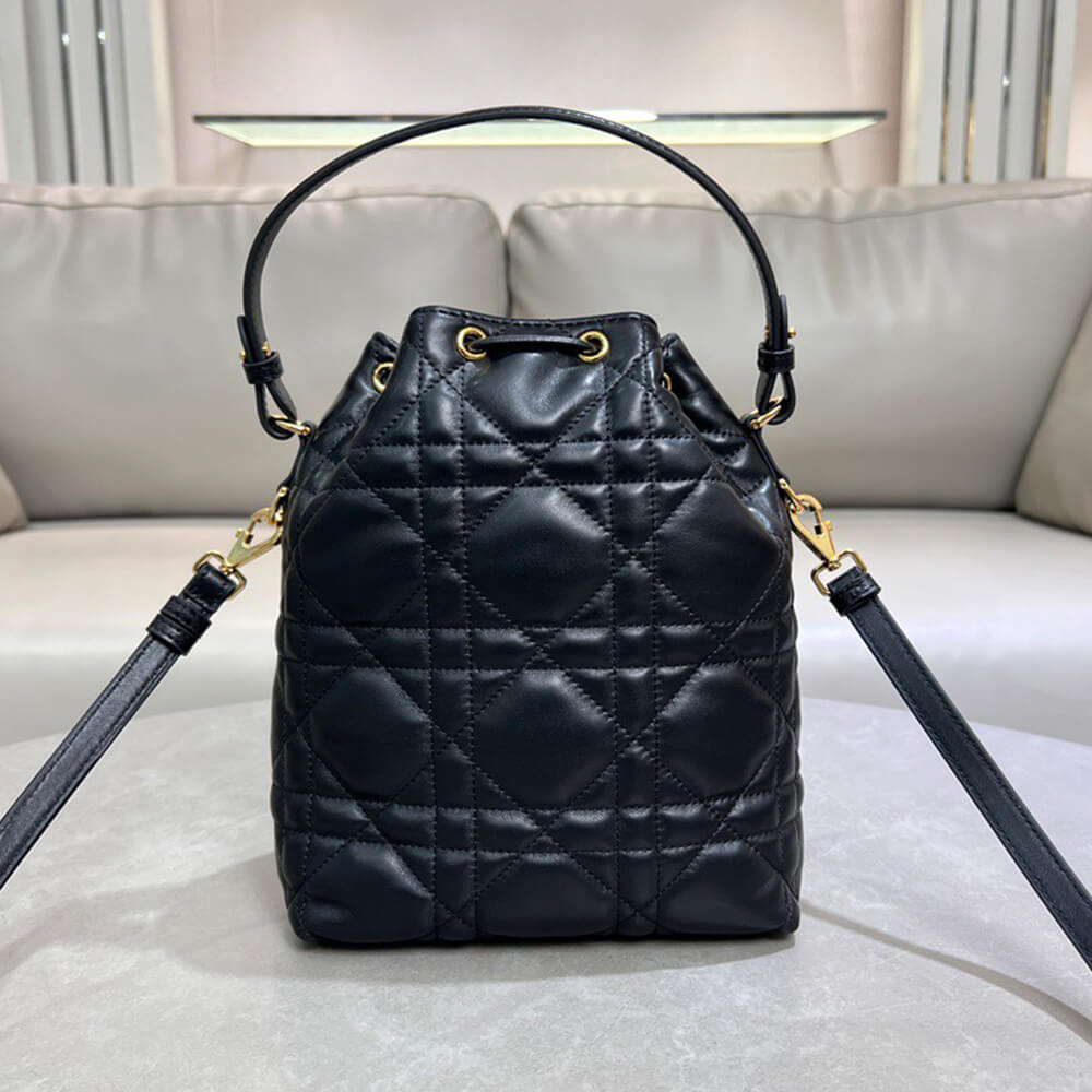 DIOR Small Dior Caro Bucket Bag