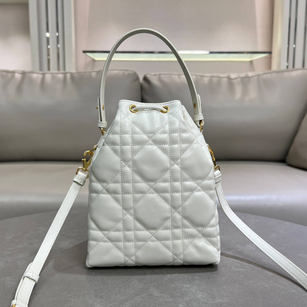 DIOR Small Dior Caro Bucket Bag