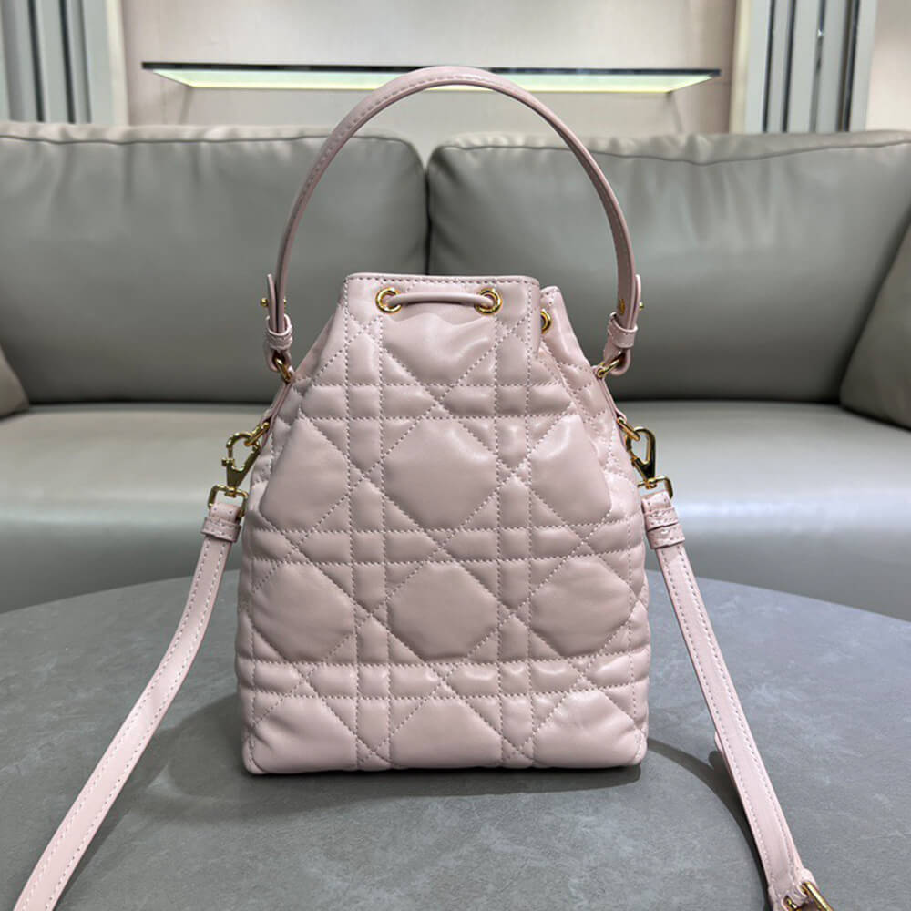 DIOR Small Dior Caro Bucket Bag