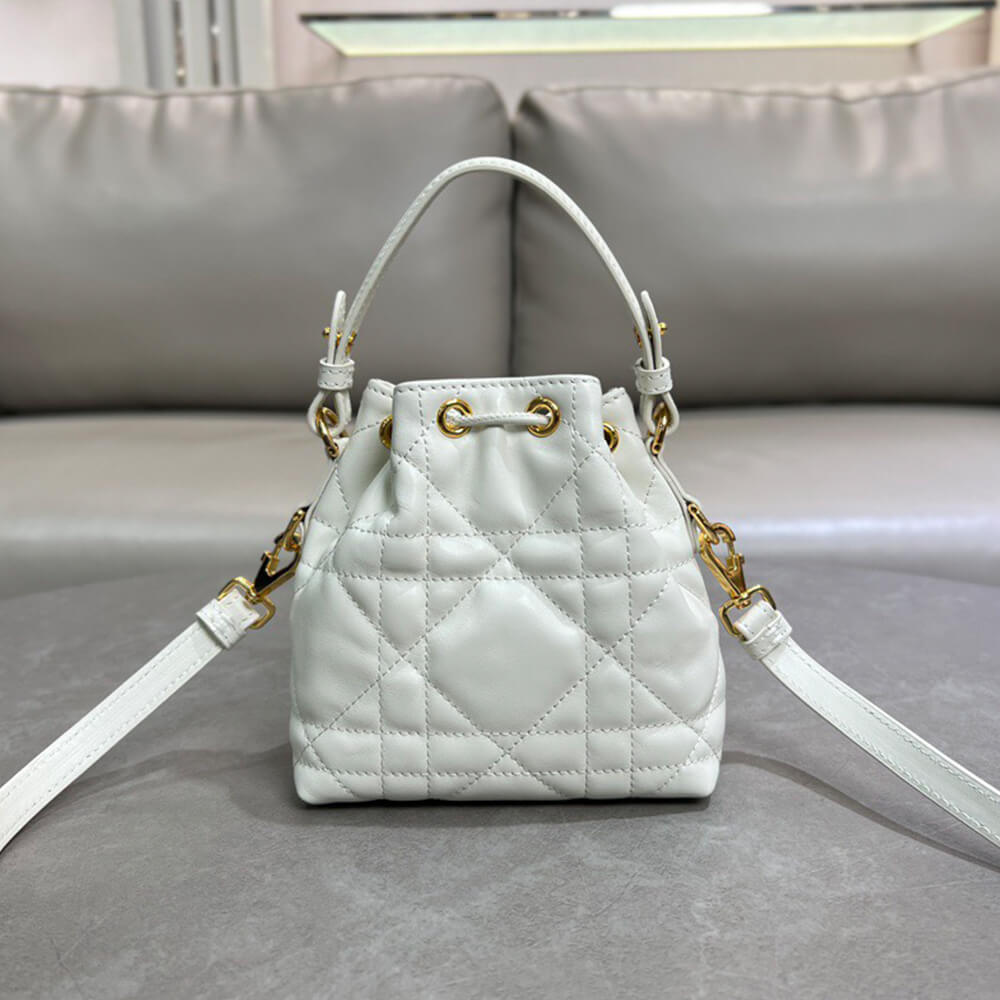 DIOR Micro Dior Caro Bucket Bag