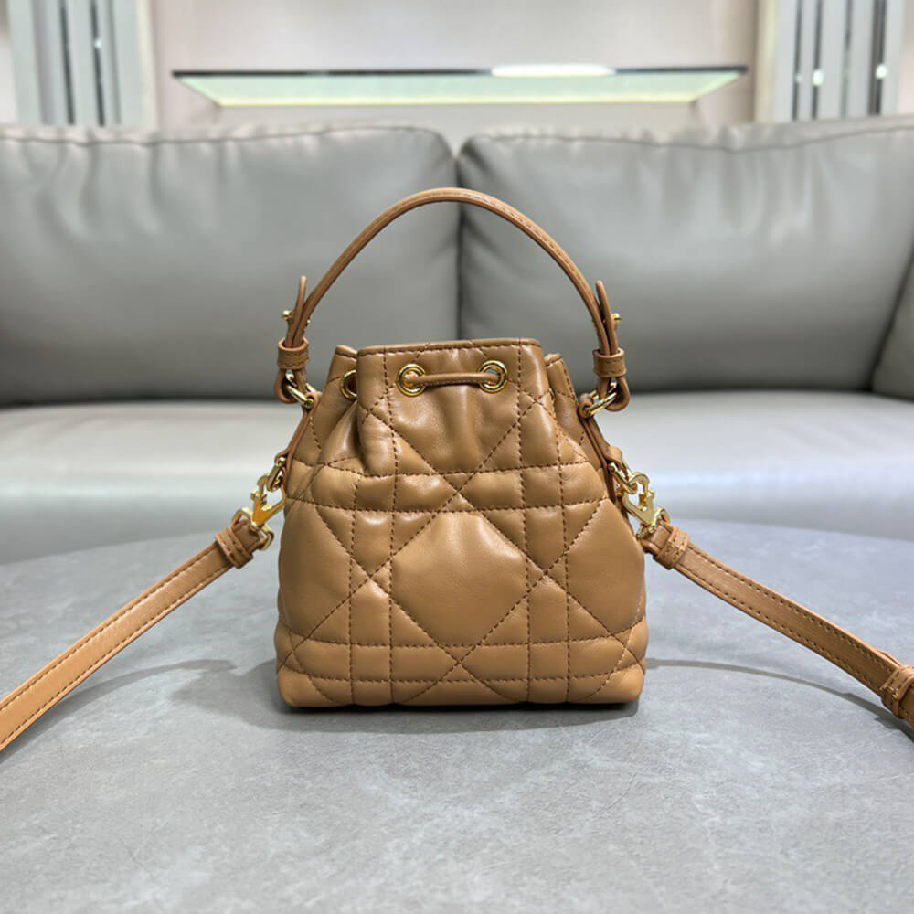 DIOR Micro Dior Caro Bucket Bag
