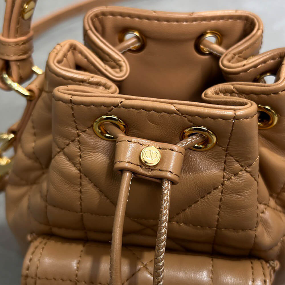 DIOR Micro Dior Caro Bucket Bag