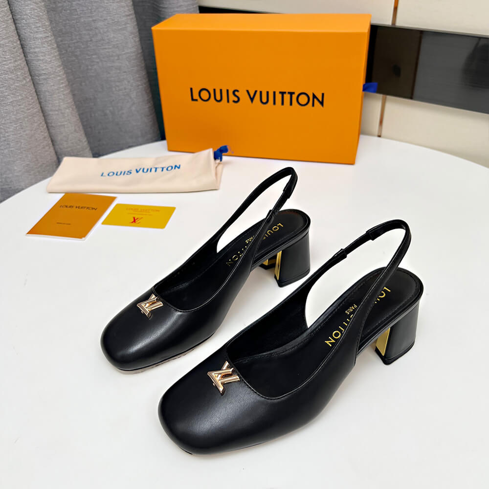 LV SWING slingback high heels