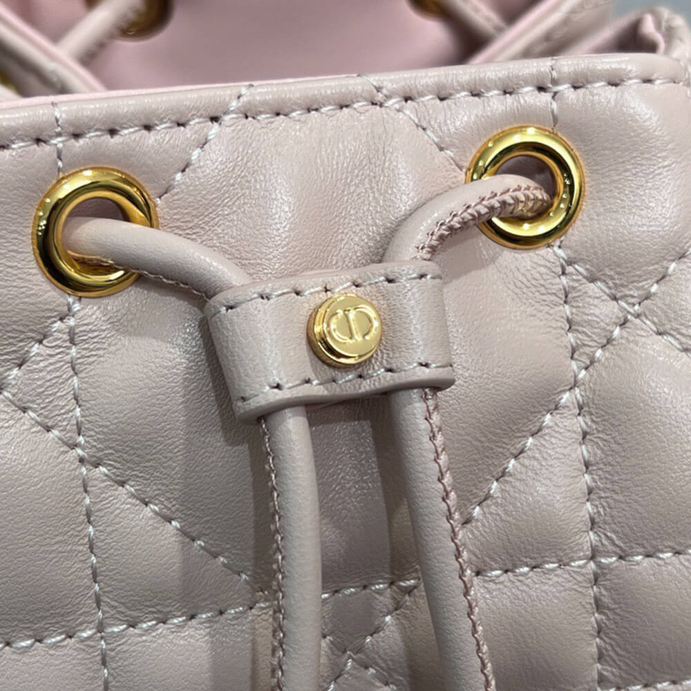 DIOR Small Dior Caro Bucket Bag