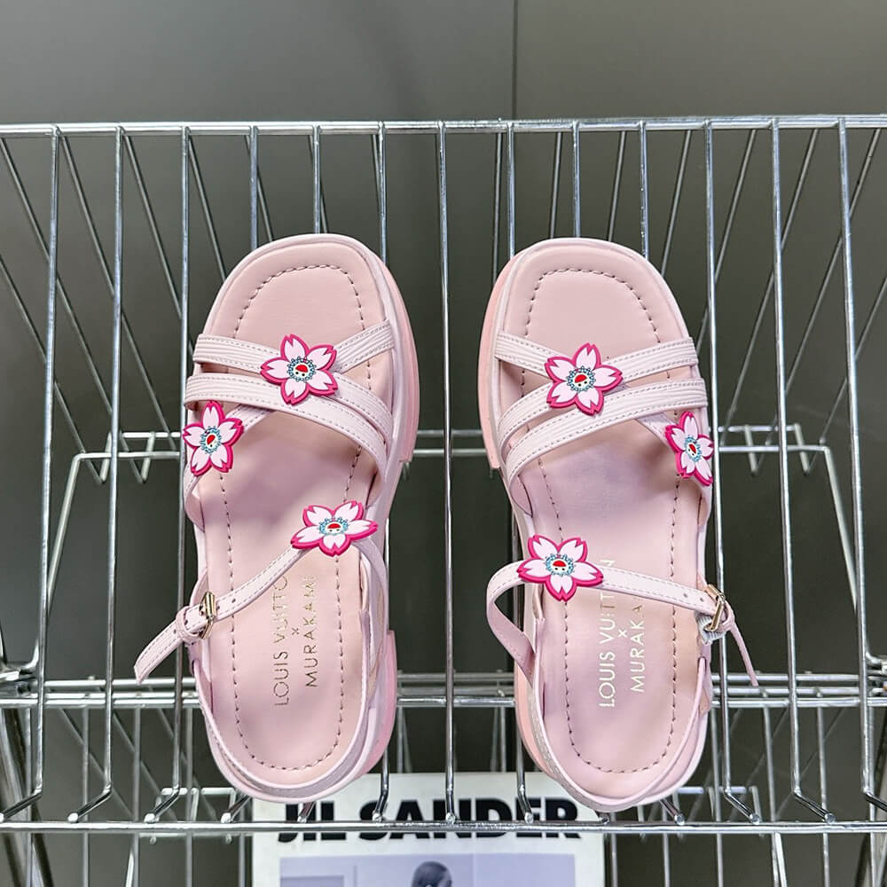 LV x TM MAYA PLATFORM sandals