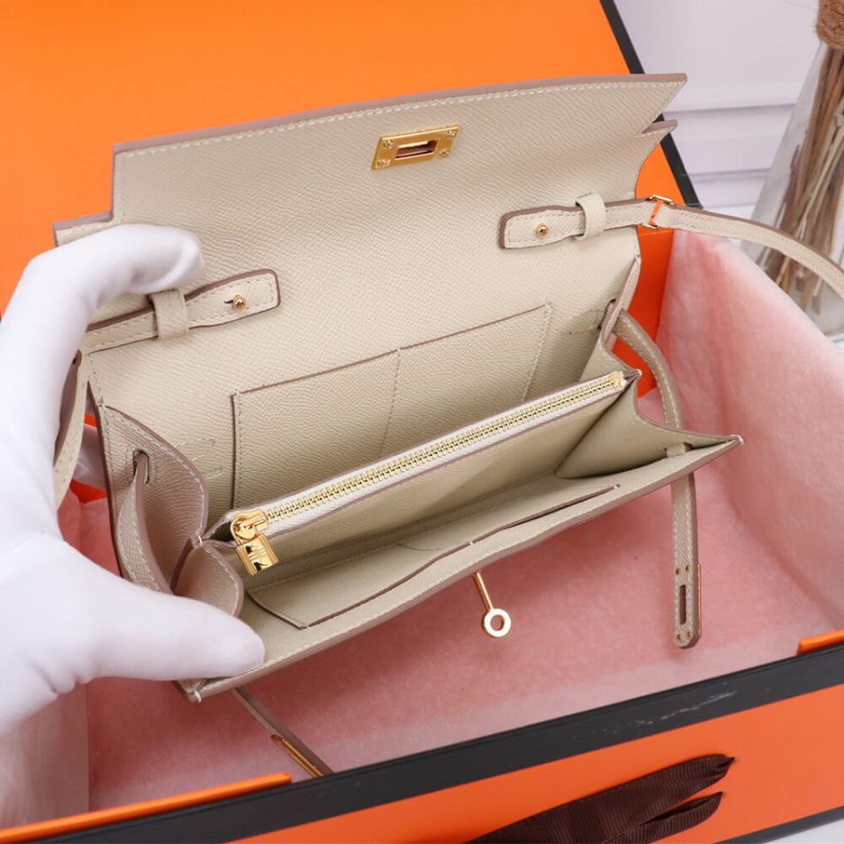 HERMES Kelly Classique To Go wallet(High-end grade)